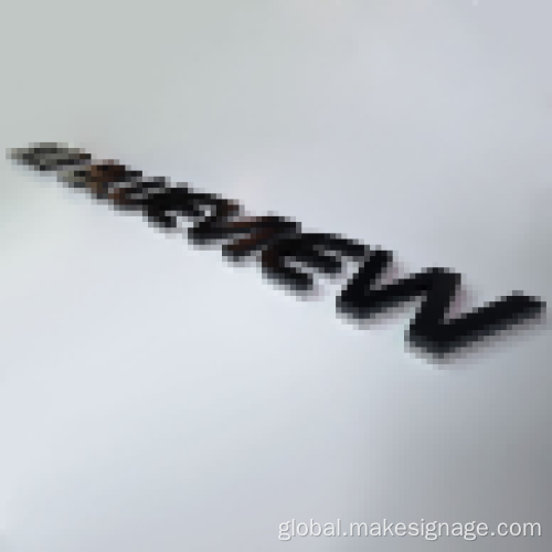Backlit Acrylic Letter Signs Backlit LED Channel Letter Sign Manufactory